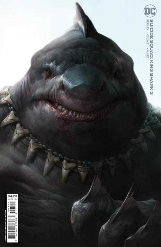 Suicide Squad King Shark #3 (Of 6) Cover B Francesco Mattina Card Stock Variant