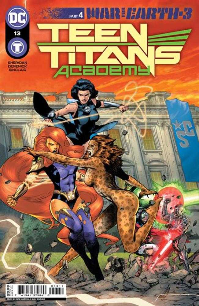 Teen Titans Academy #13 Cover A Rafa Sandoval (War For Earth-3)