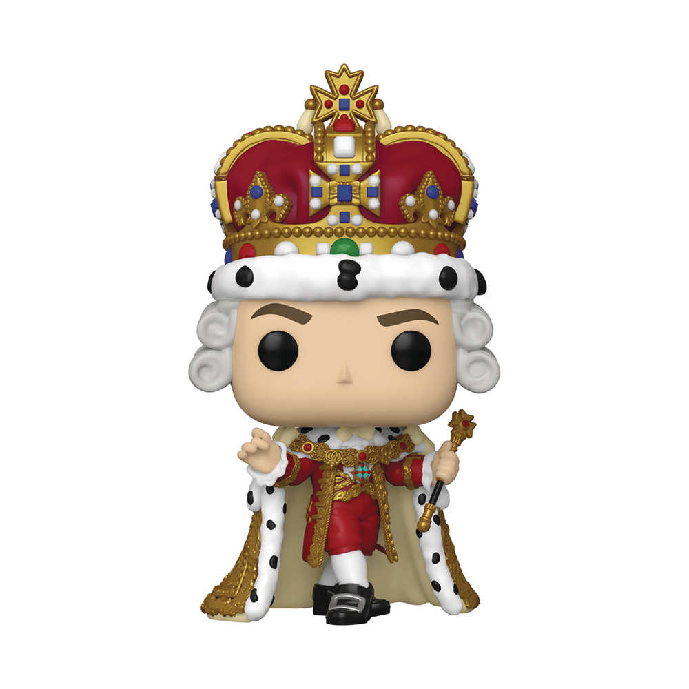 Pop Broadway Hamilton King George Vinyl Figure