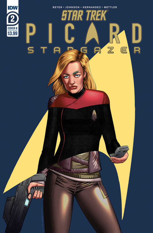 Star Trek Picard Stargazer #2 Cover B Mapa