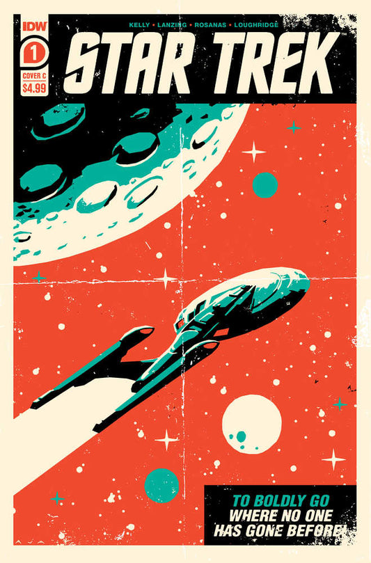 Star Trek #1 Cover C Aja