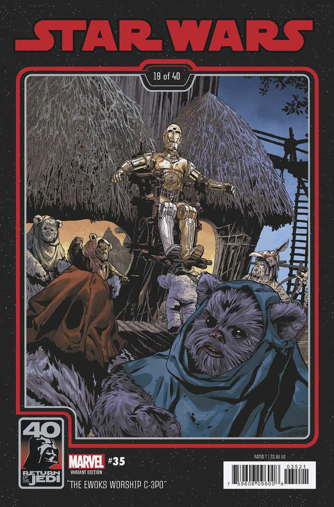 Star Wars 35 Chris Sprouse Return Of The Jedi 40th Anniversary Variant