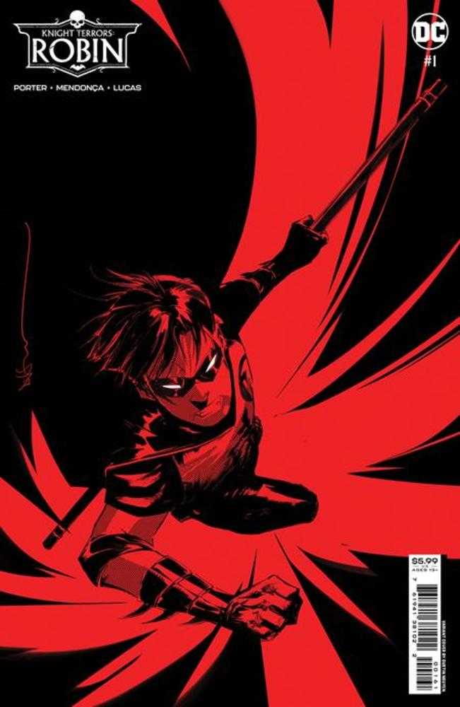 Knight Terrors Robin #1 (Of 2) Cover D Dustin Nguyen Midnight Card Stock Variant