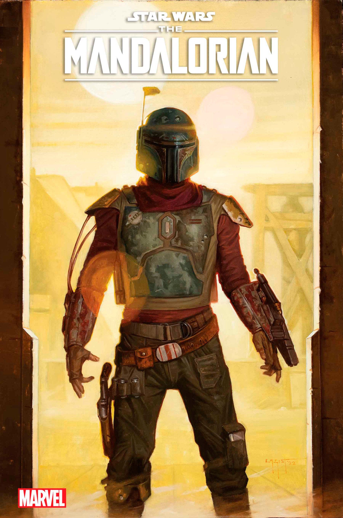 Star Wars: The Mandalorian Season 2 1 E.M. Gist Variant