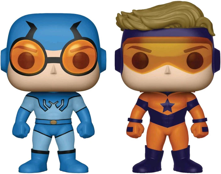 Pop Heroes Booster Gold & Blue Beetle Previews Exclusive Vinyl Figure 2pk